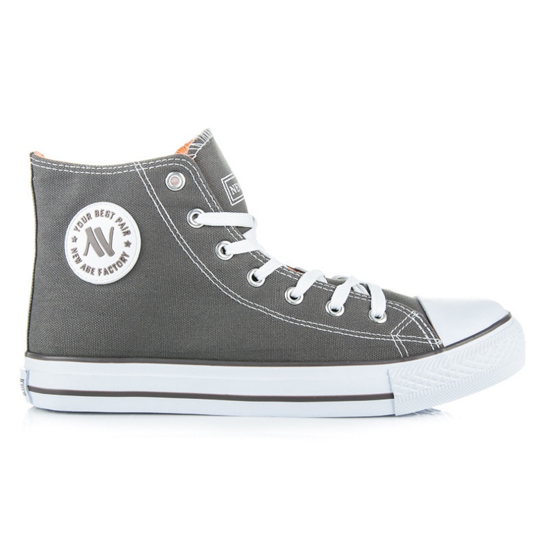 New Age High Sneakers grau