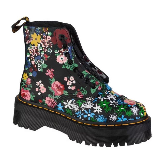 Dr. Martens Dr. Schuhe Martens Sinclair Bex Floral Mash Up DM27128001 schwarz