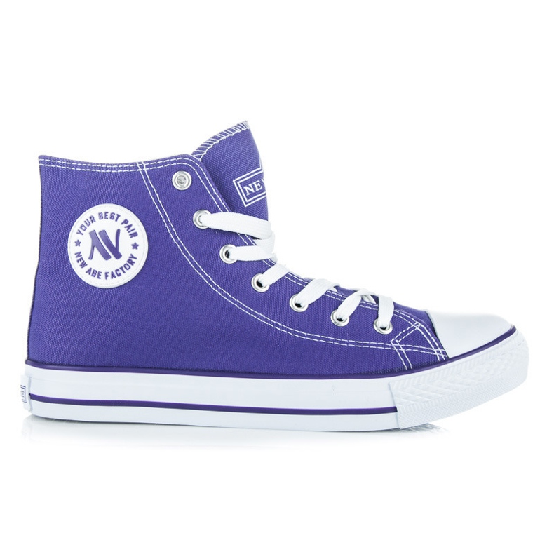 New Age High Sneakers violett