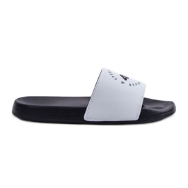 Damen-Flip-Flops 4FMM00FFLIF044A-10S Weiß und Schwarz
