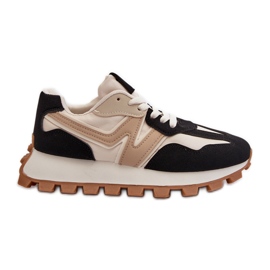 Schwarze Kalelia Sportschuhe für Damen