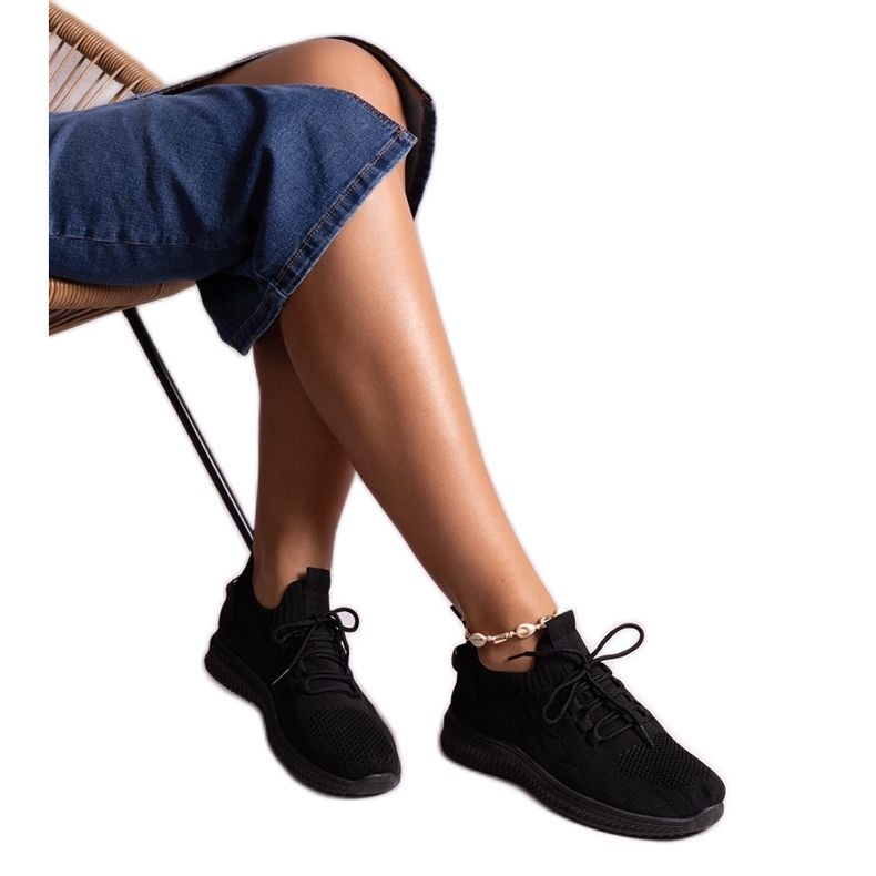 Schwarze Khitam-Sportsneaker