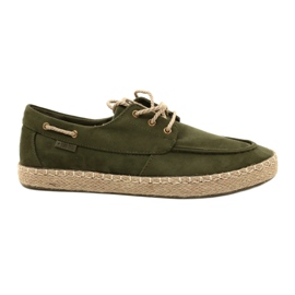 Herren-Espadrilles zum Schnüren Big Star NN174055 Khaki grün