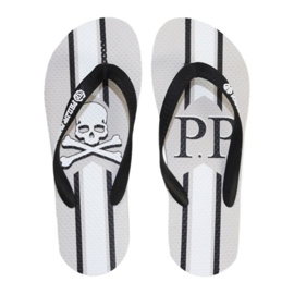 Herren-Flip-Flops von Philipp Plein IMPS903 schwarz
