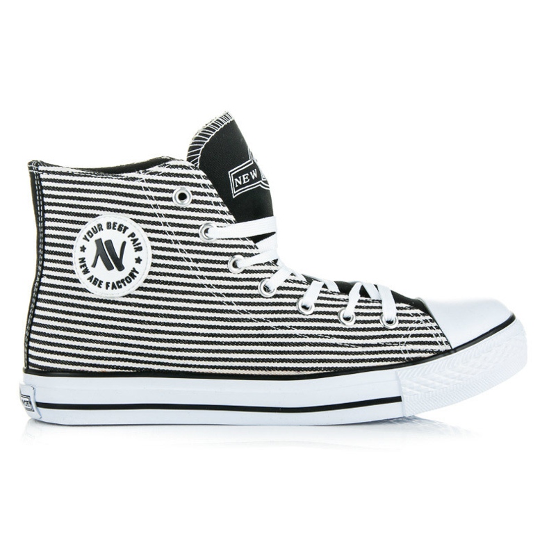 New Age High Sneakers weiß schwarz