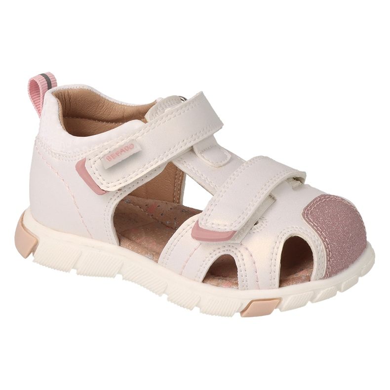 Befado Kindersandalen mit Ledereinsatz 170P080 weiß