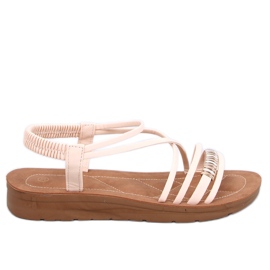 Rostani Beige Damensandalen