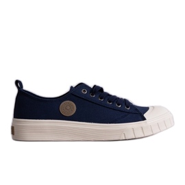 Marineblaue Sneakers Big Star LL174018 403