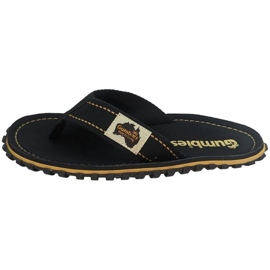 Gumbies Islander Flip-Flops Klassische Flip-Flops GU-FFISL117 schwarz