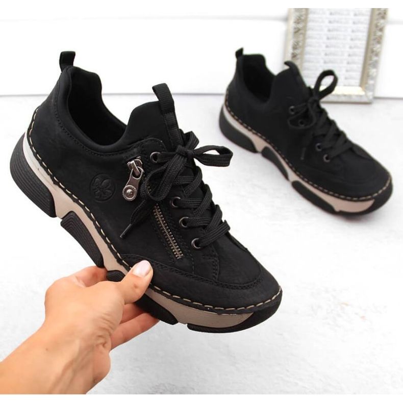 Rieker W 45973-00 Schuhe schwarz
