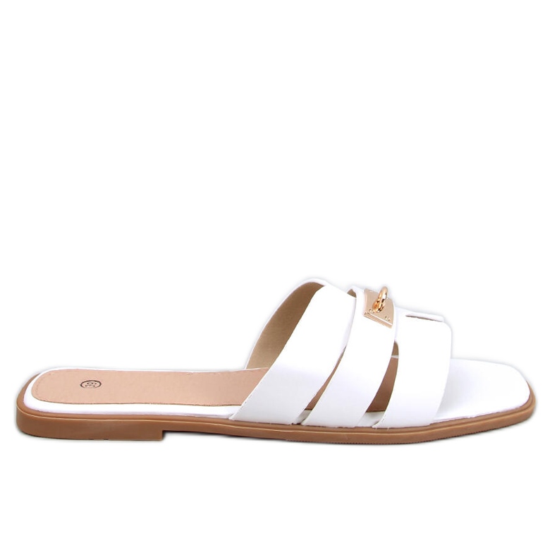 Daudi Weiße Damen-Flip-Flops