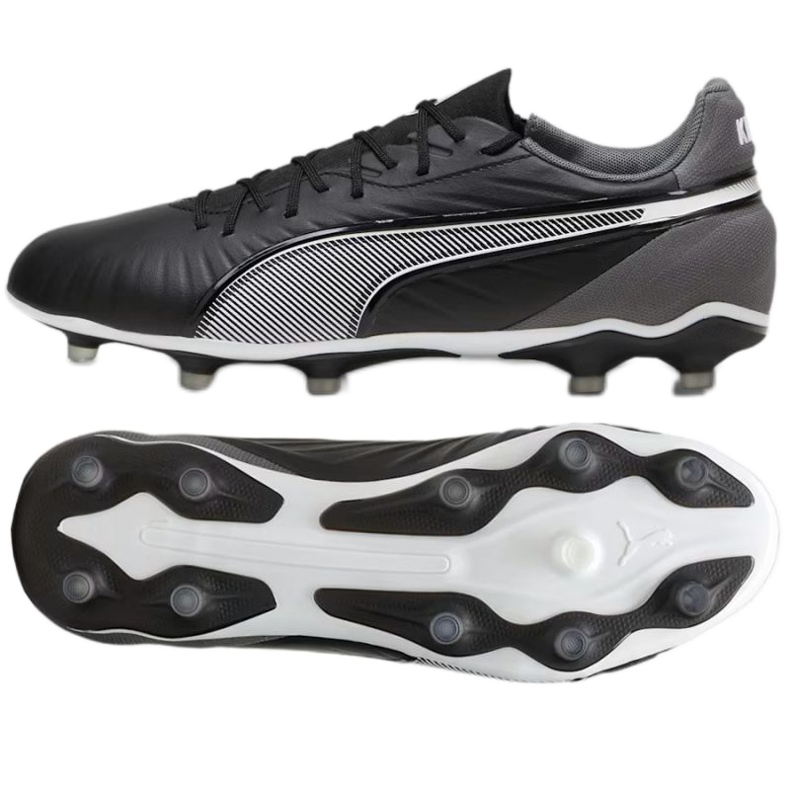Puma King Match FG/AG 107863-01 Fußballschuhe schwarz