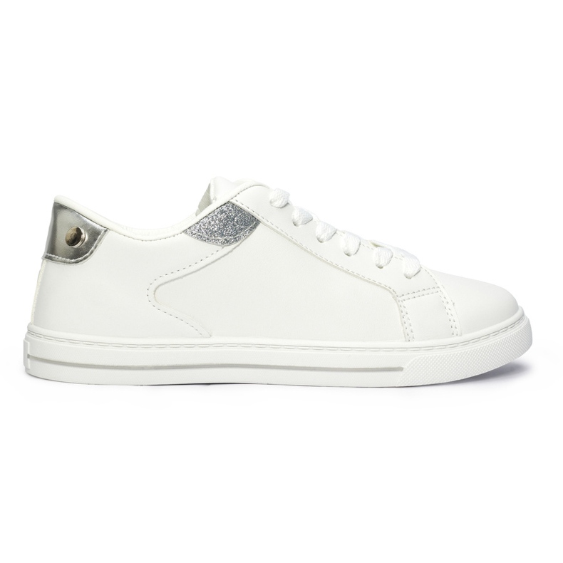 Klassischer Sportschuh für Damen weiß