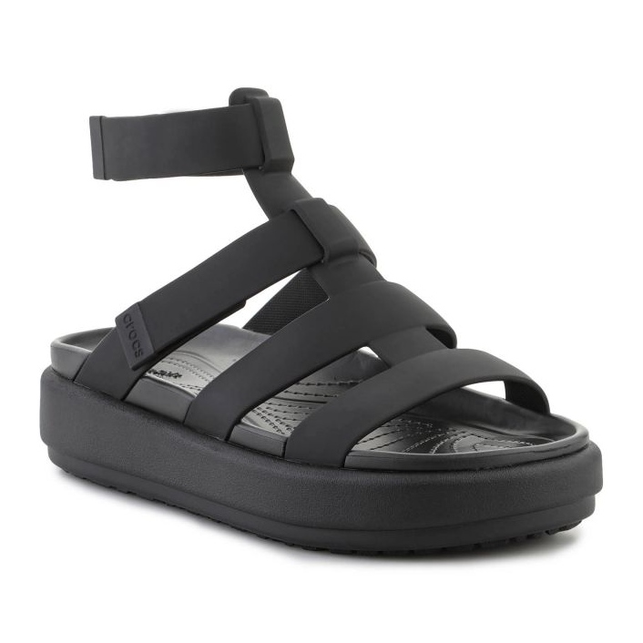 Crocs Brooklyn Luxe Gladiator Sandalen 209557-060 schwarz