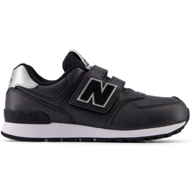 New Balance-Sneaker mit Klettverschluss PV574FM schwarz