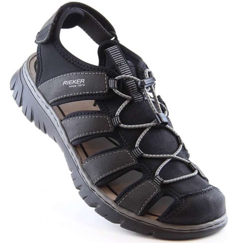 Rieker geschlossene Sandalen 26770-00 RKR584 schwarz