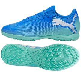 Puma Future 7 Play Tt Schuhe 107943 01 blau