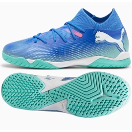 Puma Ultra 7 Match TT+ Mid Schuhe 107948 01 blau