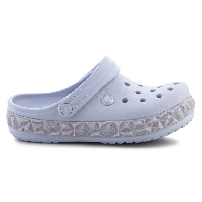 Crocs Crockband Geometric Glitter Band Clog 210134-5AF Flip-Flops violett