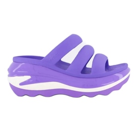 Crocs Mega Crush Triple Strap Clogs 209842-5AJ lila