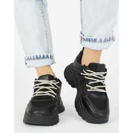 Schwarze Damen-Sneaker