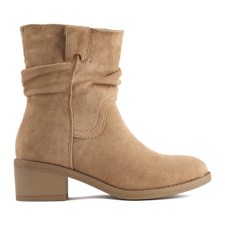 Beige Cowboystiefel für Damen