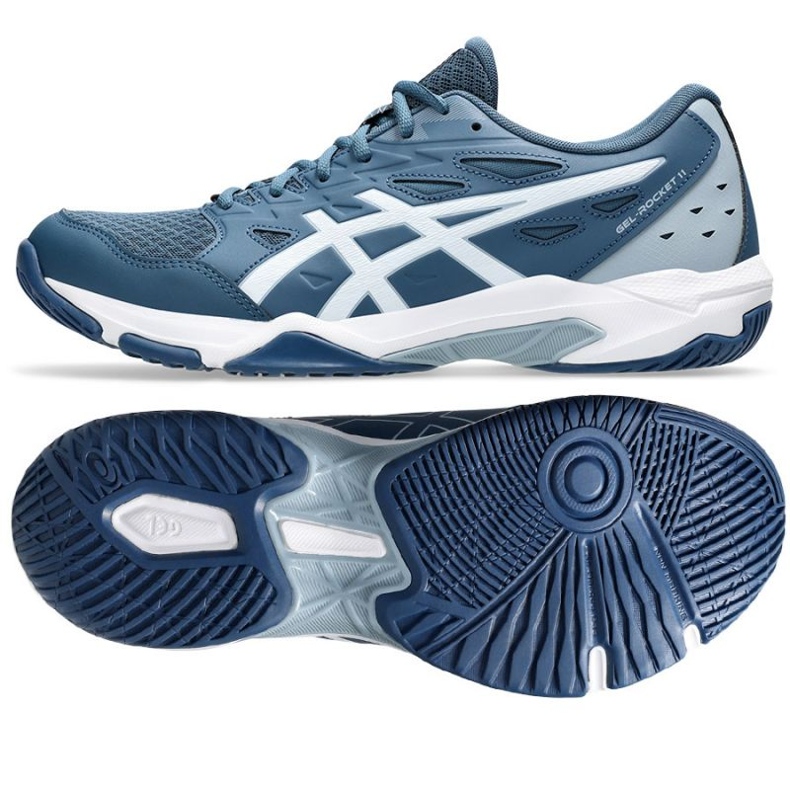 Asics GEL-ROCKET 11 Schuhe 1071A091-404 blau