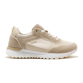 Beige Sportschuhe für Damen