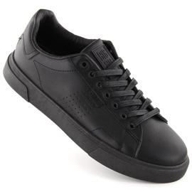 Schwarze Sport-Sneaker für Herren Big Star OO174117
