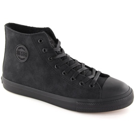 Isolierte High-Top-Sneaker für Herren, schwarz Big Star OO174247