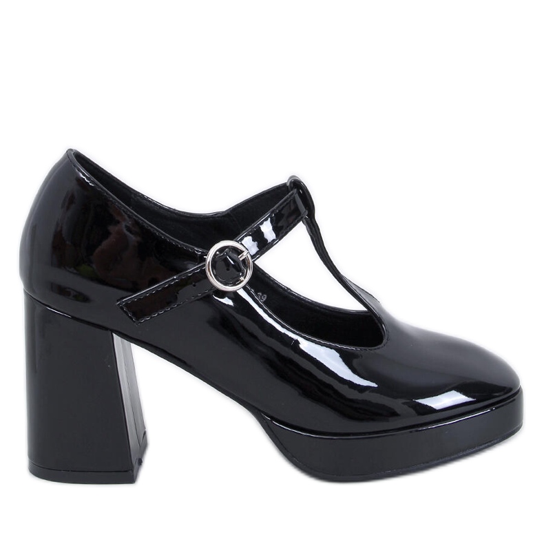 Plateaupumps von Moreton Black schwarz