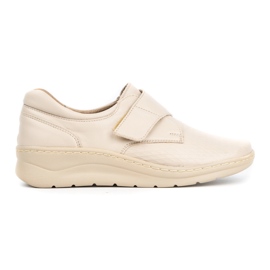 WASAK Damen-Ledersneaker 0539W, creme beige