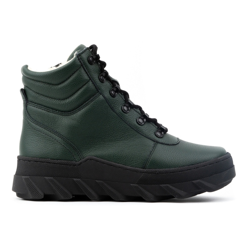 WASAK Damen-Winterstiefel aus Leder 0697W grün