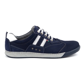 Marineblaue Herren-Sneaker 28KAM KAMPOL