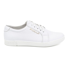 Polbut Herren-Lederschuhe 320/2 weiß