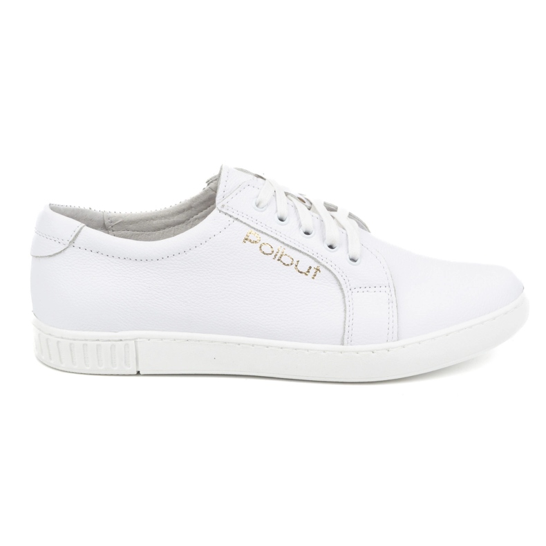 Polbut Herren-Lederschuhe 320/2 weiß