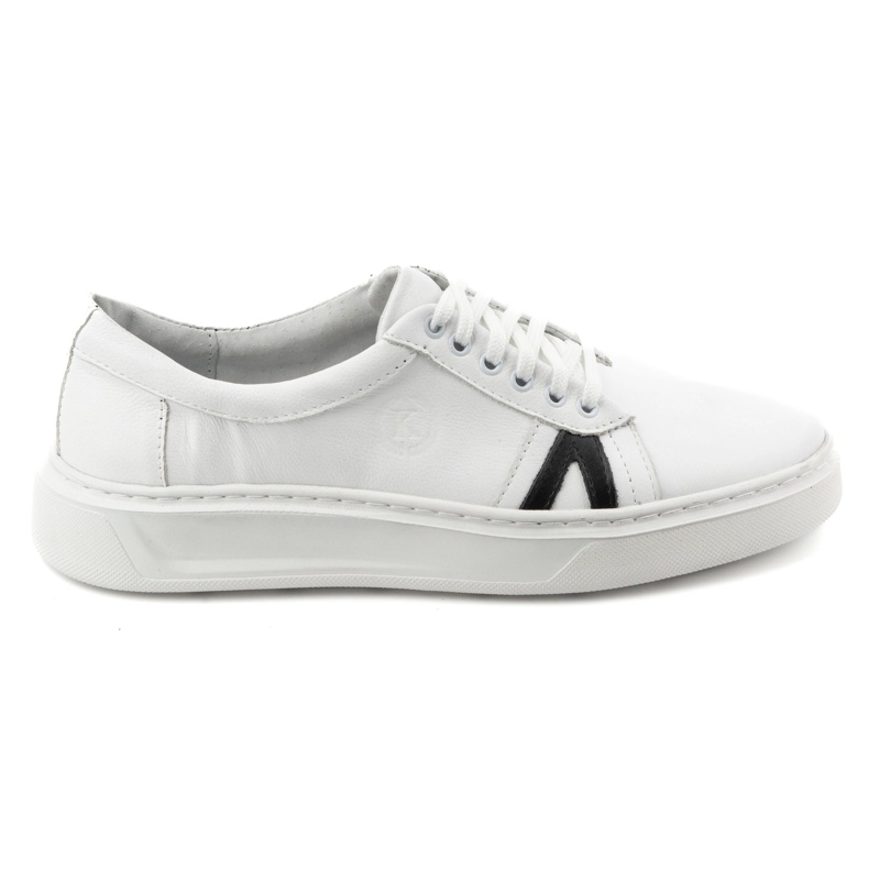 KOMODO Herren-Freizeit-Lederschuhe 910/2 weiß