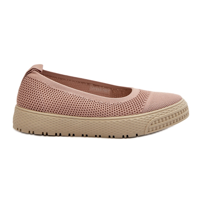 News Slip-on-Plateau-Sneaker für Damen, Rosa