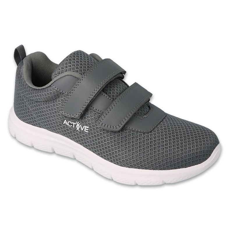 Jugendsport BEFADO mit Klettverschluss 517D024 Grau befestigt