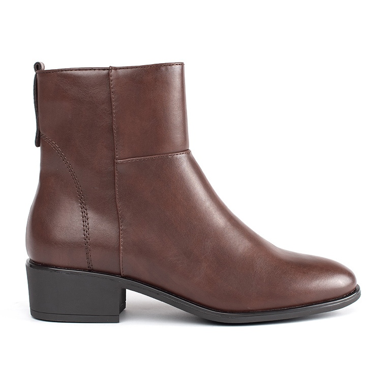 Braune Lederstiefeletten von Sergio Leone