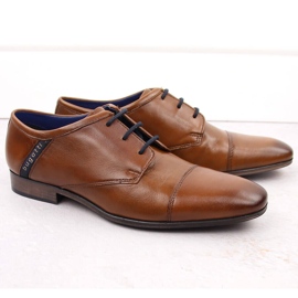 Elegante braune Lederschuhe für Herren Bugatti NN153401