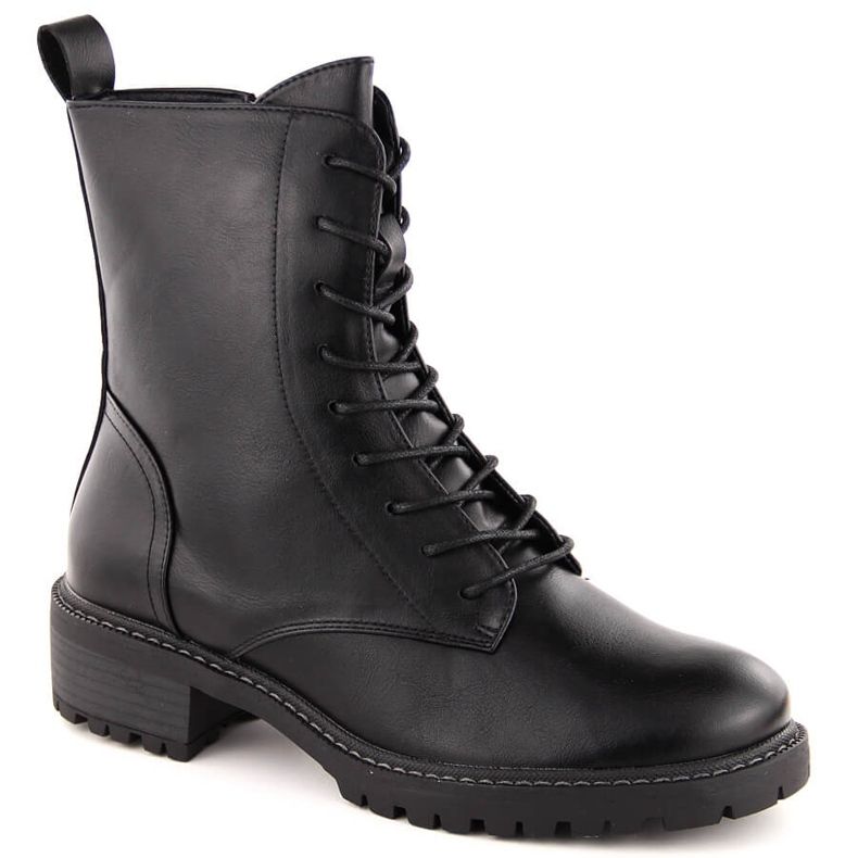 Leicht isolierte schwarze Damenstiefel Vinceza 58422