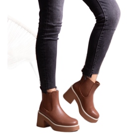 Braune Stiefeletten von Lidea