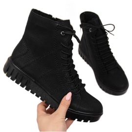 Rieker W R279B isolierte Stiefel, schwarz