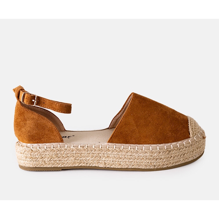 Braune Tiba-Espadrilles