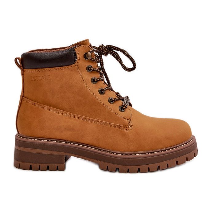 Isolierte Damenstiefel Big Star OO274A288 Kamel braun