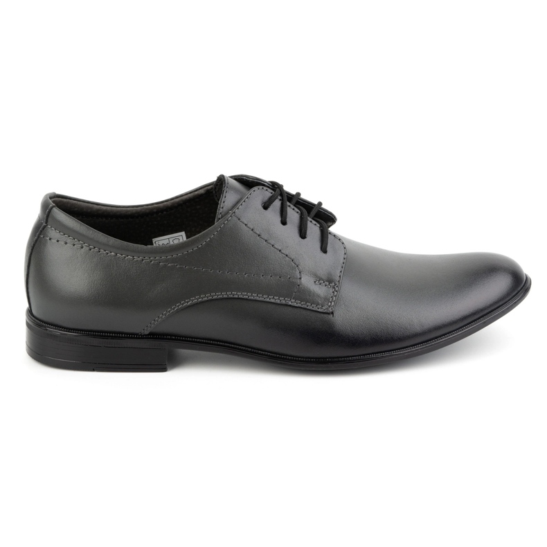 Olivier Formale Herren-Lederschuhe 292lu grau