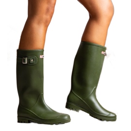 Grüne hohe Gummistiefel von Lahtitita