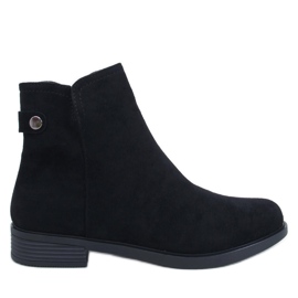 Klassische Damen-Chelsea-Stiefel Beres Schwarz