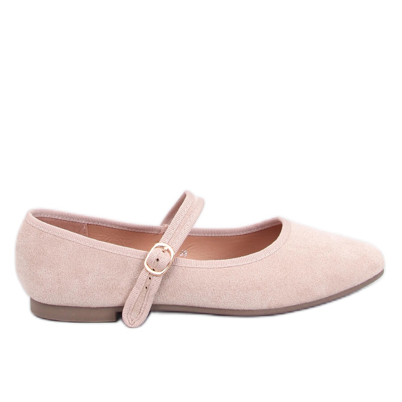 Ballerinas im Beige-Stil von Mary Jane Golins